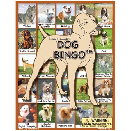 BEARHUG Lucy Hammett Dog Bingo BE91713